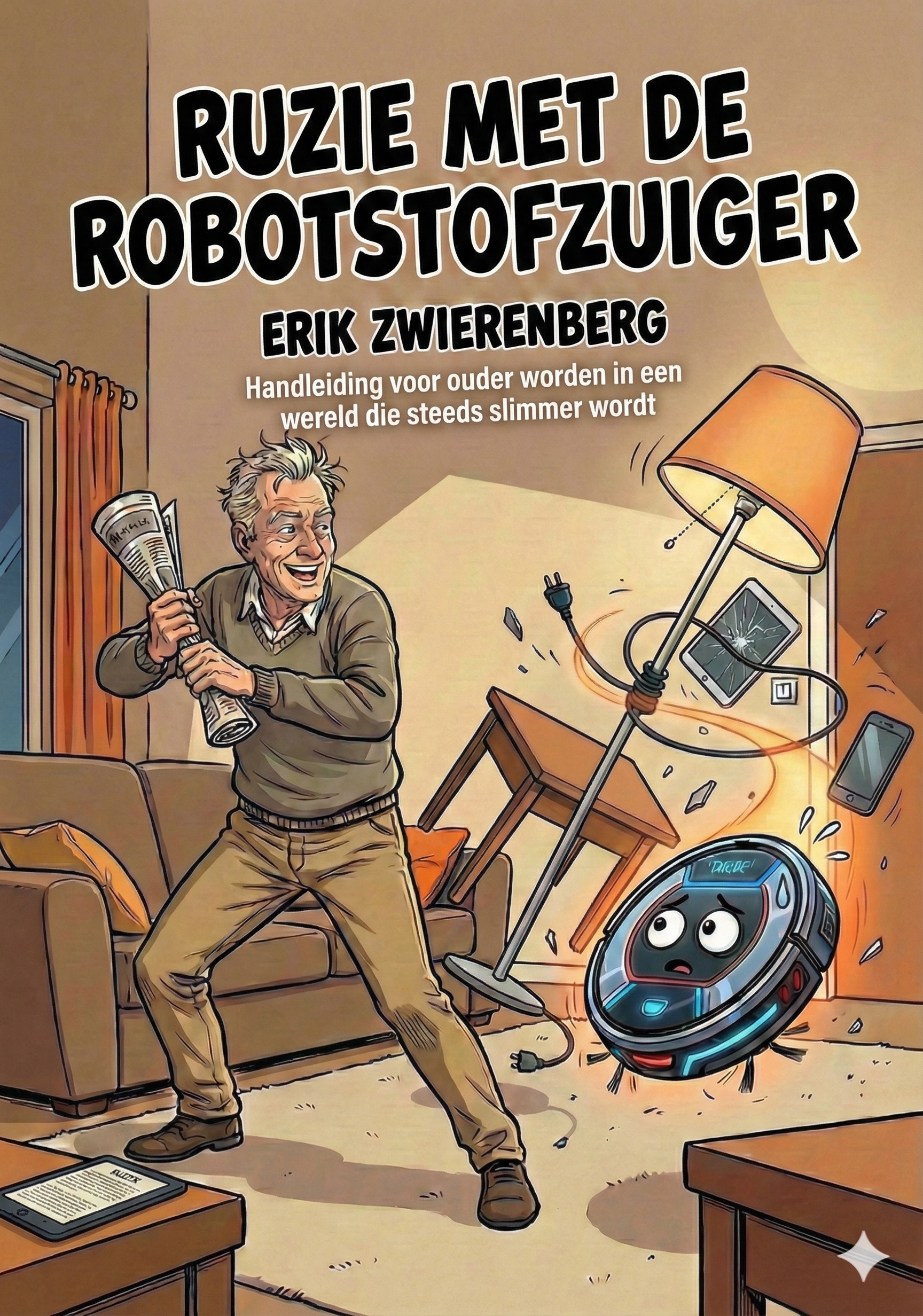 Boekcover Ruzie met de Robotstofzuiger
